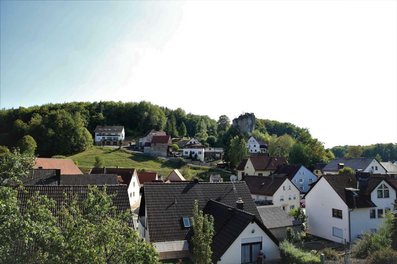 Ferienwohnung Roehrer Obertrubach Bagian luar foto